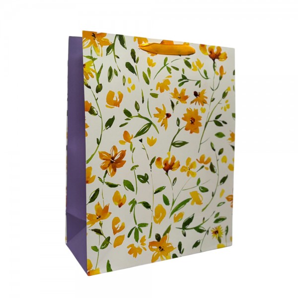 228912 Пакет 40*40*25 "Букетик квітів" 12 шт в пак