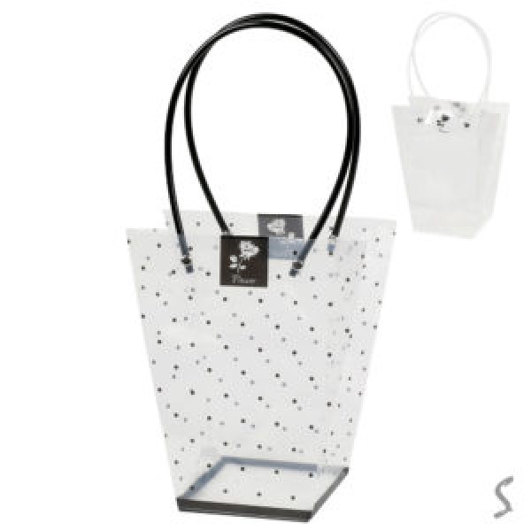 258792 Пакет-сумка подарунковий PP L "Bloom" 26*24*12*11см R42319-L