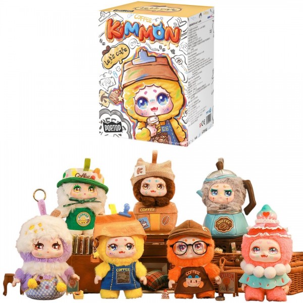 247316 Колекційна м'яка іграшка з кільцем POP TOP Kimmon - КАВАЙНА КАВ'ЯРНЯ (у дисп., в ас.)