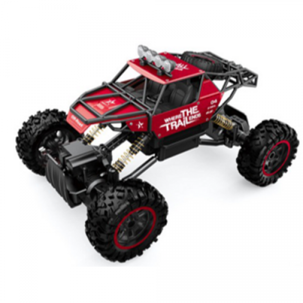 145811 Автомобіль OFF-ROAD CRAWLER з р/к - RACE (матовий червоний, метал. корпус, акум.6V, 1:14)