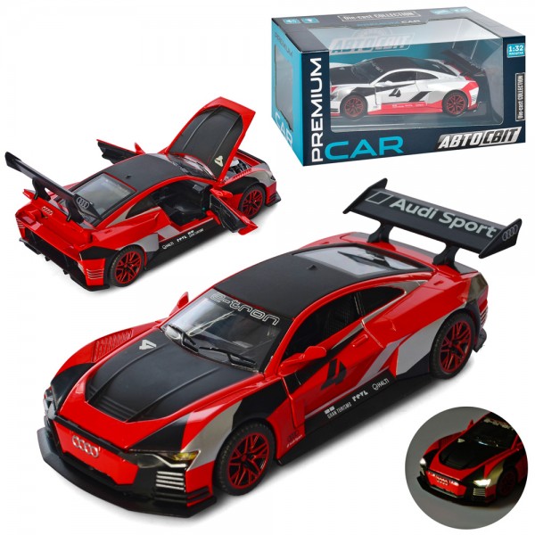 135294 Машина AP-1714 АвтоСвіт, мет.,інерц.,відчин.двері,2 кольори,муз.,світло,бат.(таб.),кор.,21-10,5-10см