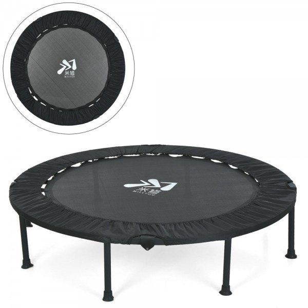 247861 Батут MS 3383-9діаметр 122см,висота26см, пружини 28шт,ніжки 8шт, в кор-ці,92-47-10см