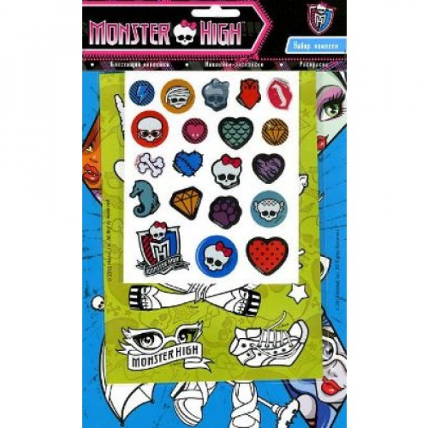 15148 Книга"Monster High. Набор наклеек 1"