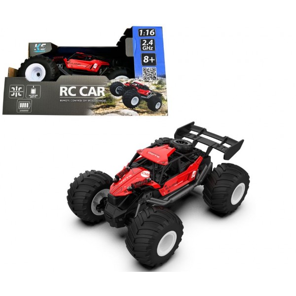 244737 Автомобіль OFF-ROAD на р/к – STRONG POWER (червоний, 1:16, 2.4 ГГц, акум. 3,7 V)