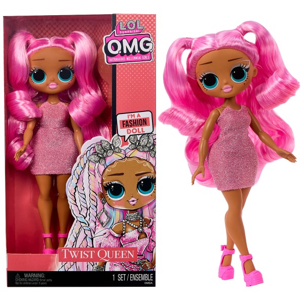 245250 Лялька L.O.L. SURPRISE! серії "OPP O.M.G." – КОРОЛЕВА ТВІСТ