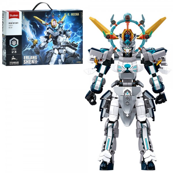 233635 Конструктор SLUBAN M38-B1301 робот-воїн, 554 дет., кор., 42,5-28,5-6,5.см.