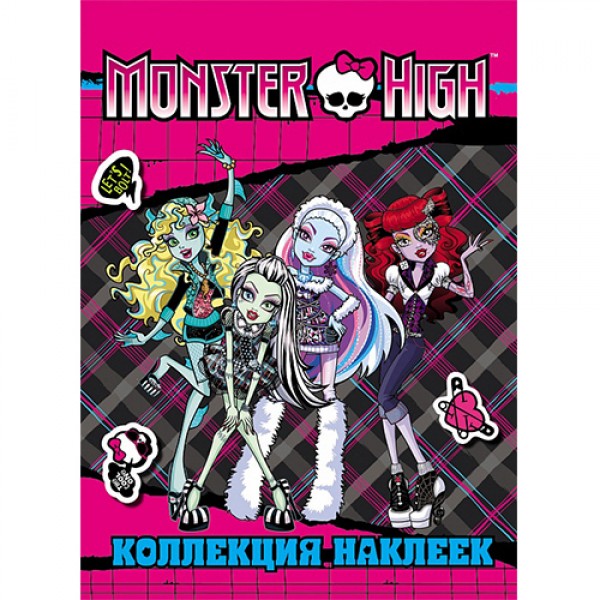 205765 Книга"Monster High. Наклейки 1"