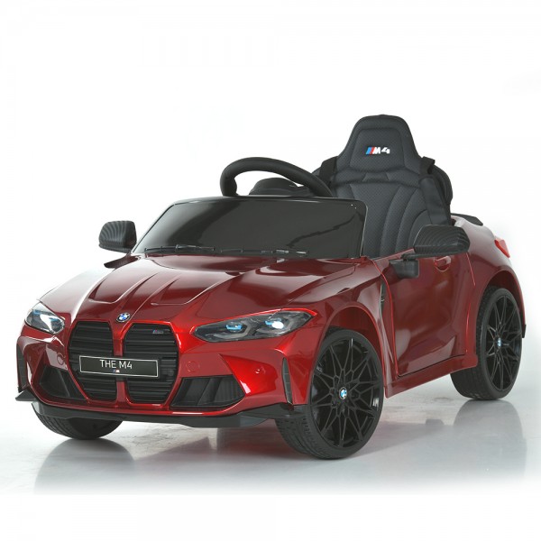 247224 Машина  M 5096EBLRS-3 радіокер2,4G, 1акум12V10AH, 2мотори35W, EVA, шкіра, TF, фарб.червоний