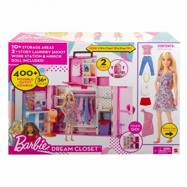 178888 Двоповерхова шафа мрії з лялькою Barbie