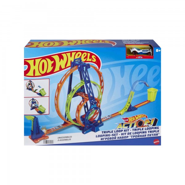 158685 Трек "Потрійна петля" Hot Wheels