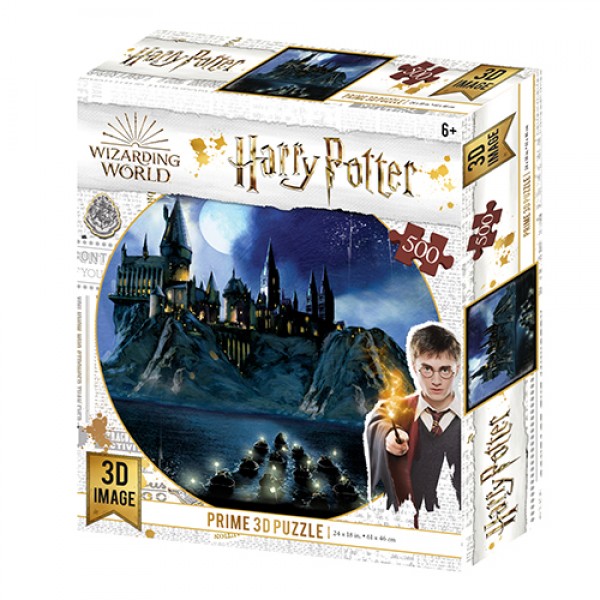 150431 Пазли 3D 32515 Harry Potter, Хогвартс, 61-46см., 500дет., кор., 21,5-26-5см.