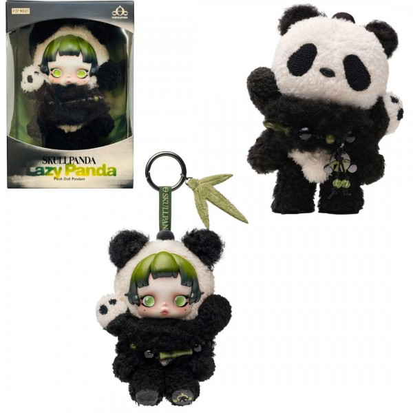 248568 Колекційна м'яка іграшка SKULLPANDA (Серія Lazy Panda), арт. SPLP-01