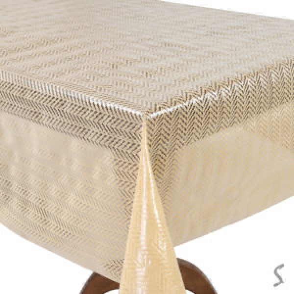 255034 Клейонка ПВХ Lace кавова 1.37*20м MA-5746