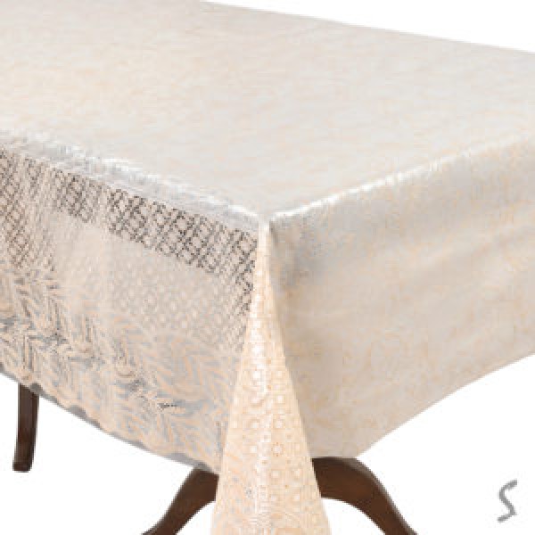255037 Клейонка ПВХ Lace кавова 1.37*20м MA-5756