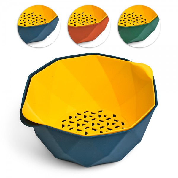 167025 Миска з ситом 24.5см., R90350-24.5