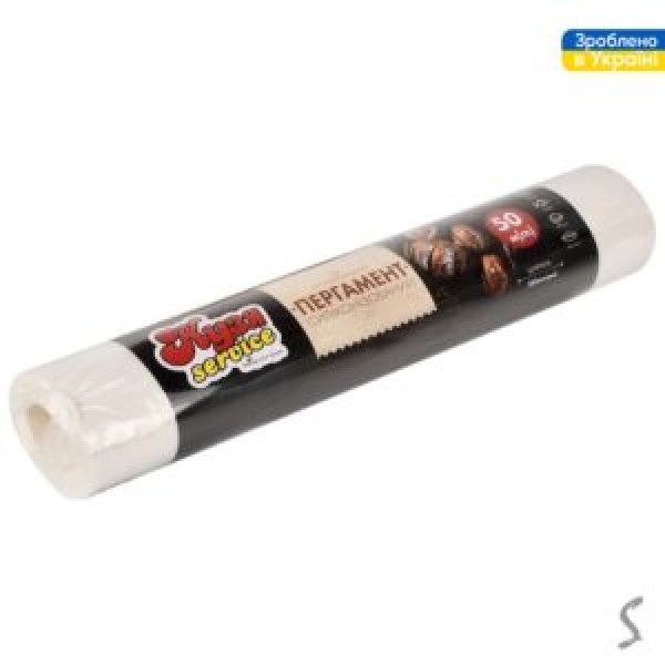 258794 Пергамент для випічки силіконізований без втулки 50м 38см KS-1048