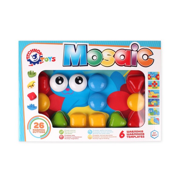 105167 Іграшка "Мозаїка ТехноК", арт.6047