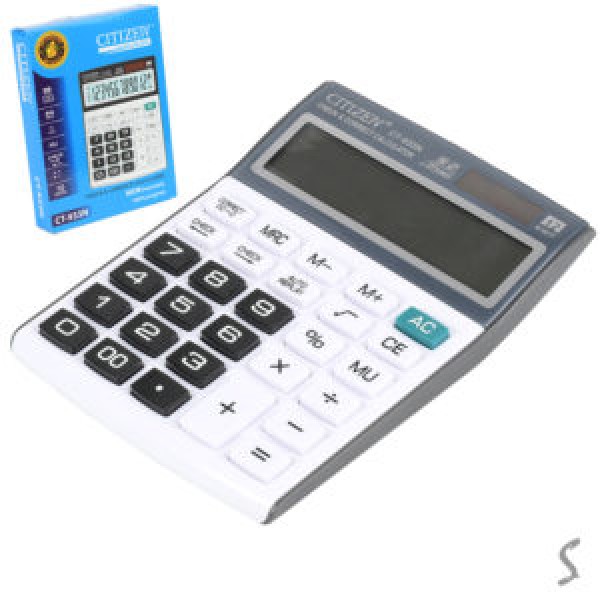 255792 Калькулятор CITI.ZETV (12р) CT-933N
