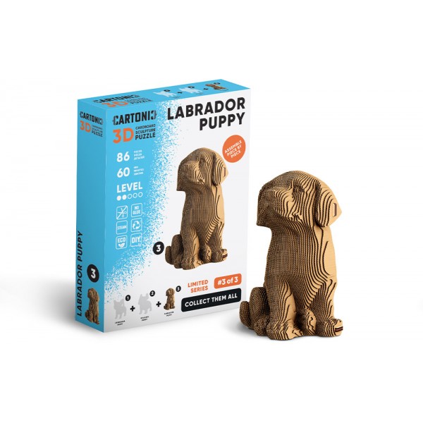 223385 Картонний конструктор "Cartonic 3D Puzzle LABRADOR PUPPY"
