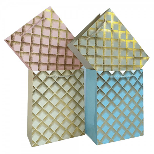 237568 Пакет 30*43*12см паперовий "Золотий дотик" 12 шт в пак.