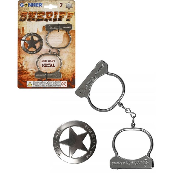 248321 314/0 Набор Ковбой наручники та зірка