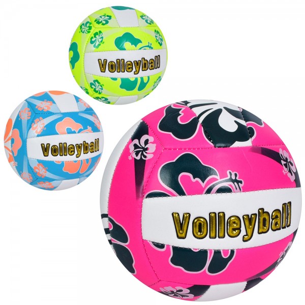 154321 М'яч волейбольний MS 3623 офіційний розмір, ПВХ, 260-280 г, 3 кольори, кул.