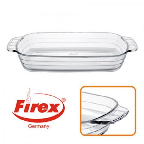 156649 Термоскло деко "Firex" 3.5л (34.7*23.6*6.2с 236704м), 236704