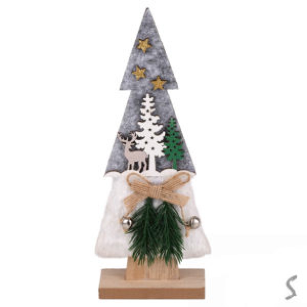 243145 Декор новорічний "Christmass tree" 8.5*22см R33802