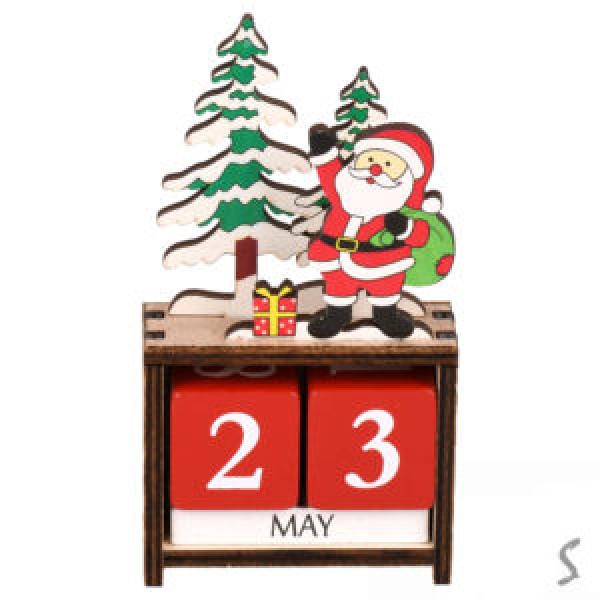 243152 Декор новорічний "Calendar" 7*12см R33801