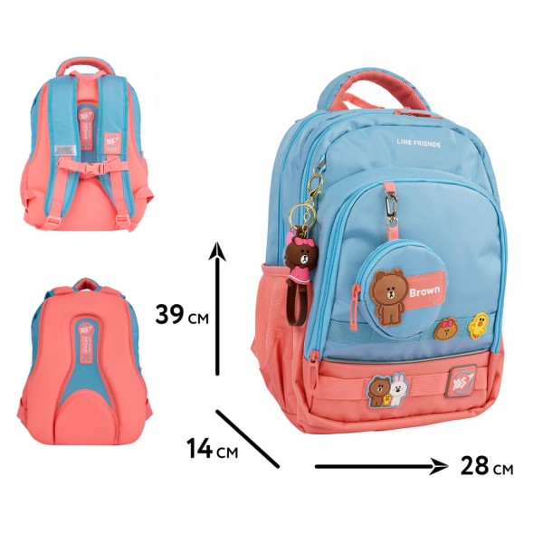 224591 Рюкзак YES TS-109 Line Friends Stylish
